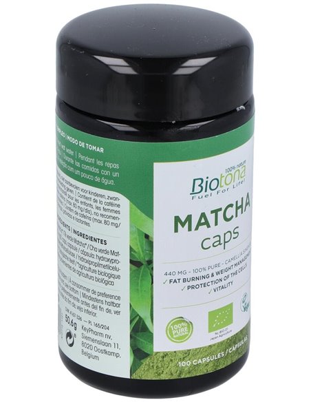 Matcha Capsulas de Biotona