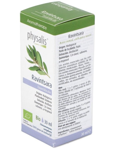 Esencia Ravintsara 30Ml. Bio de Physalis