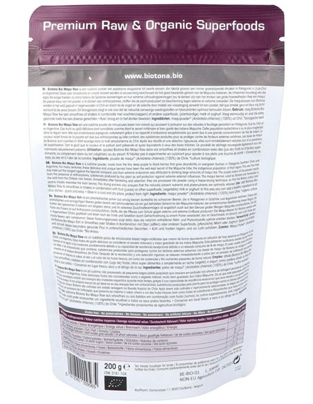 Maqui Raw Powder de Biotona