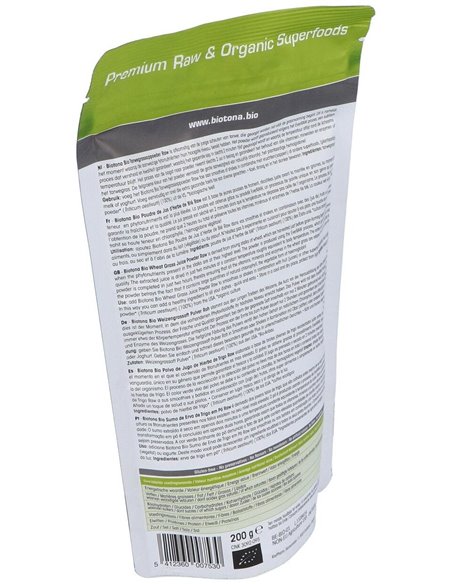 Wheat Grass Raw Jugo De Trigo 150Gr. Bio de Biotona