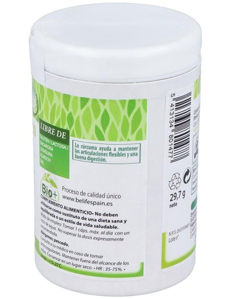 Curcuma Magnum 3200 60Cap. Bio de Be-Life