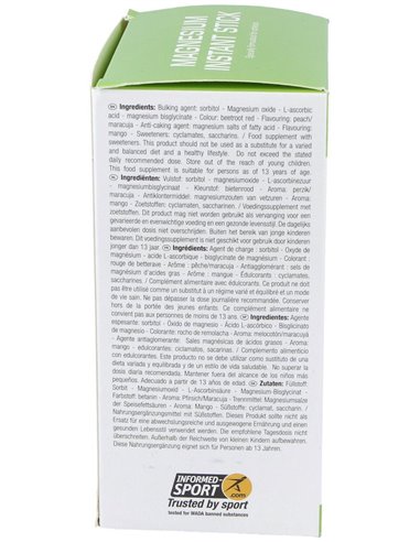 Etixx Magnesium Instant 30Sticks de Etixx