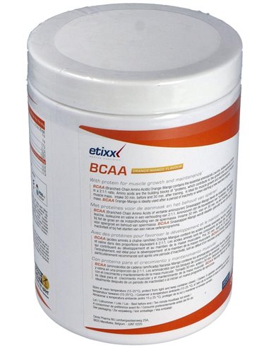 Etixx Recovery Bcaa Powder Naranja/Mango 300Gr. de Etixx