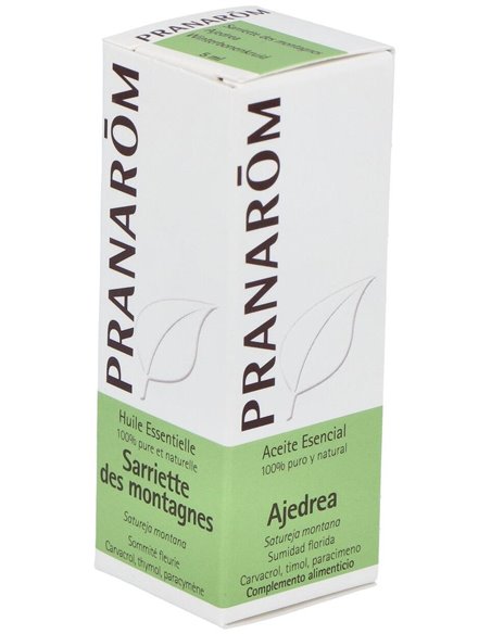 Ajedrea Aceite Esencial 5Ml. de Pranarom Aceites