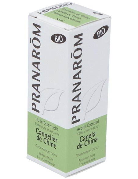 Canela De China Aceite Esencial Bio 10Ml. de Pranarom Aceites