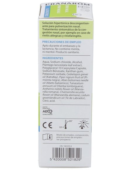Allergoforce Spray Nasal 15Ml. de Pranarom P.Acabado