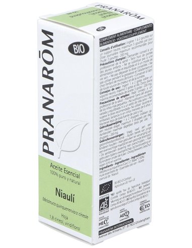 Niauli Hoja Aceite Esencial Bio 10Ml. de Pranarom Aceites