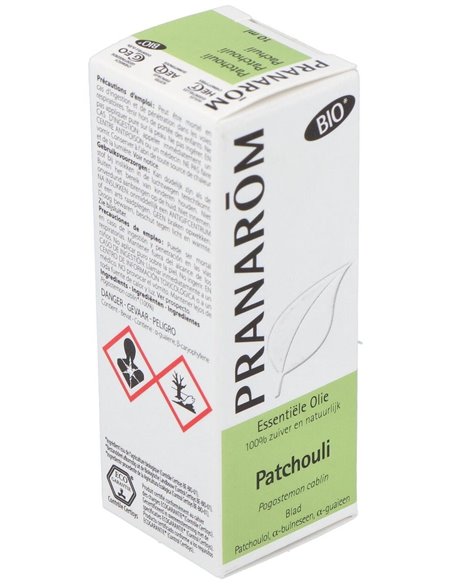 Patchuli (Pachuli) Hoja Aceite Esencial Bio 10Ml. de Pranarom Aceites