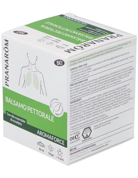 Aromaforce Balsamo Pectoral 80Ml. Bio de Pranarom P.Acabado