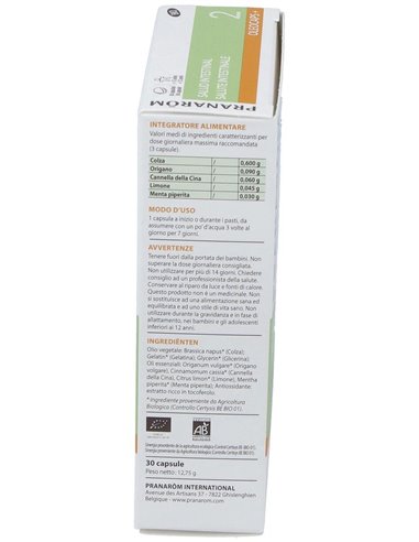 Oleocaps+ Plus 2 Salud Intestinal 30Cap. Bio de Pranarom P.Acabado