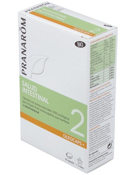 Oleocaps+ Plus 2 Salud Intestinal 30Cap. Bio de Pranarom P.Acabado