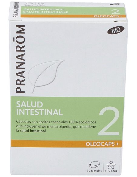 Oleocaps+ Plus 2 Salud Intestinal 30Cap. Bio de Pranarom P.Acabado