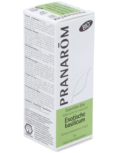 Albahaca Exotica Aceite Esencial 10Ml. Bio de Pranarom Aceites