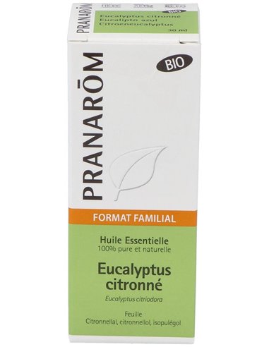 Eucalipto Azul Hoja Aceite Esencial Bio 30Ml. de Pranarom Aceites