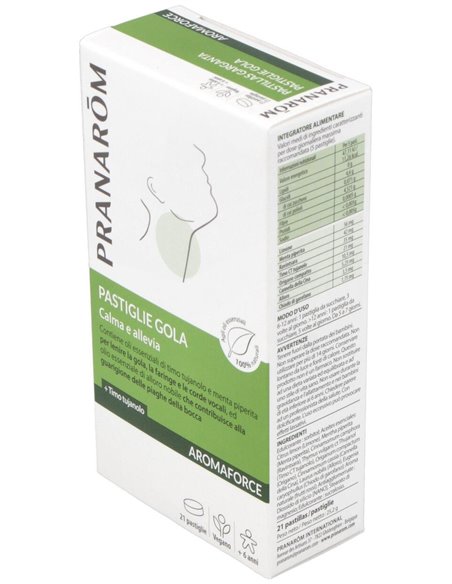 Aromaforce Pastillas Para La Garganta 21Comp. de Pranarom P.Acabado