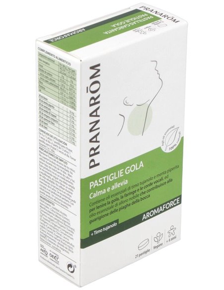 Aromaforce Pastillas Para La Garganta 21Comp. de Pranarom P.Acabado