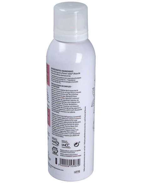 Rosa De Damasco Hidrolato Spray 150Ml. Bio de Pranarom P.Acabado