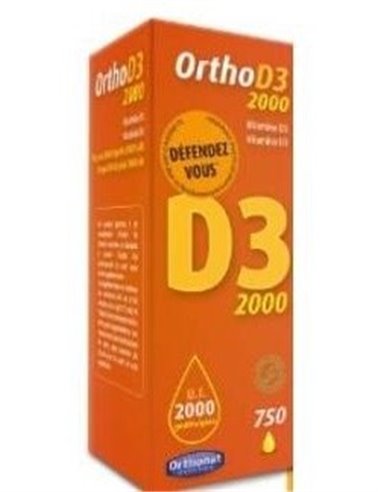 Vitamina Ortho D3 2000Ui 30 Mililitros Ortho Nat