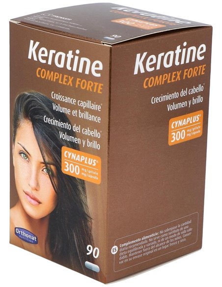 Keratin Complex Forte 90Cap. de Ortho Nat