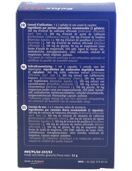 Relaxmax 60Cap. de Ortho Nat