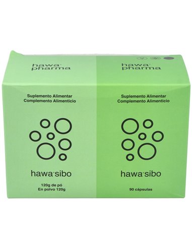 Hawa Sibo Kit 90Cap+120Gr. de Hawa Pharma