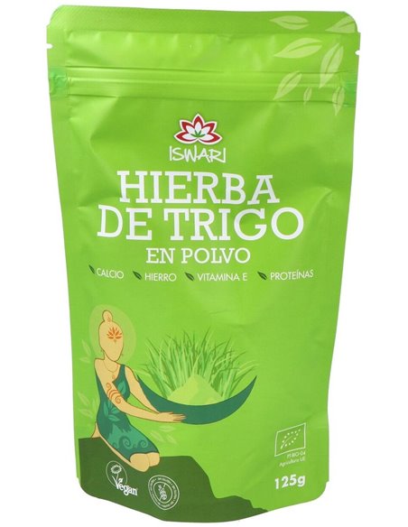 Hierba De Trigo Superalimento 125Gr. Bio de Iswari