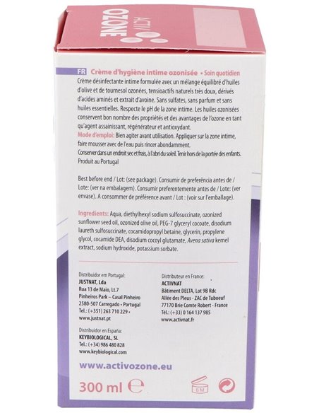 Activozone Ozone Intima 300Ml. de Activozone