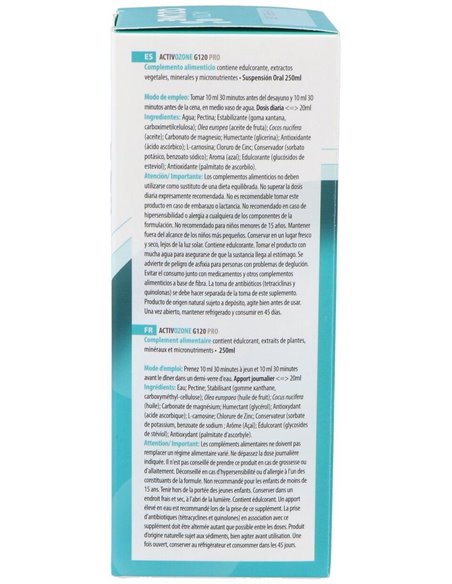 Activozone G120 Pro 250Ml. de Activozone