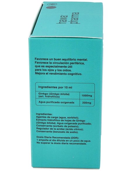 Hawa Ginkgo2 30Amp. de Hawa Pharma