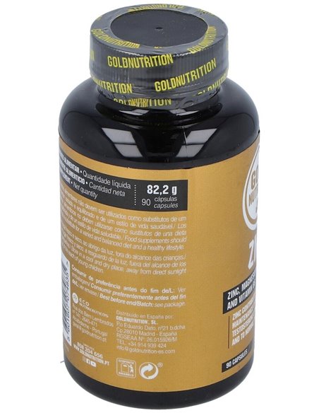 Zma 90Cap. de Gold Nutrition