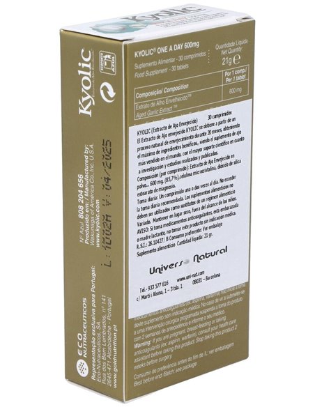 Kyolic One A Day 30Comp. de Universo Natural