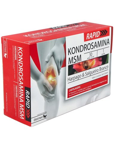 Kondrosamina Msm Rapid 30Amp. de Dietmed