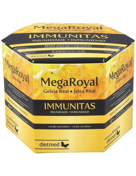 Megaroyal Immunitas 20Amp. de Dietmed