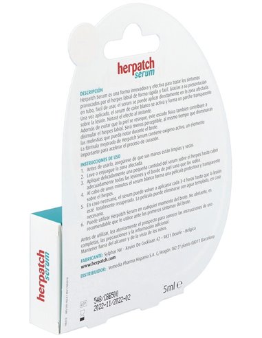 Herpatch Serum 5Ml. + Prevent Labial 4,8Gr. de Herpatch