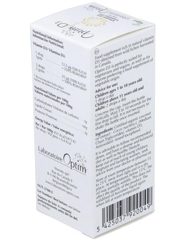 Optim D3 20Ml. de Optim Laboratoire