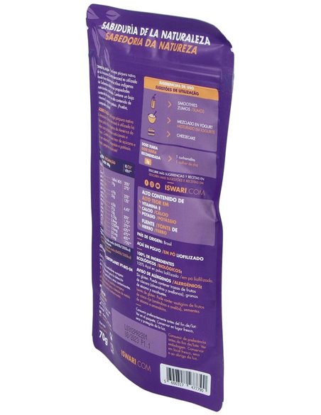 Açai Liofilizado Bio 70g