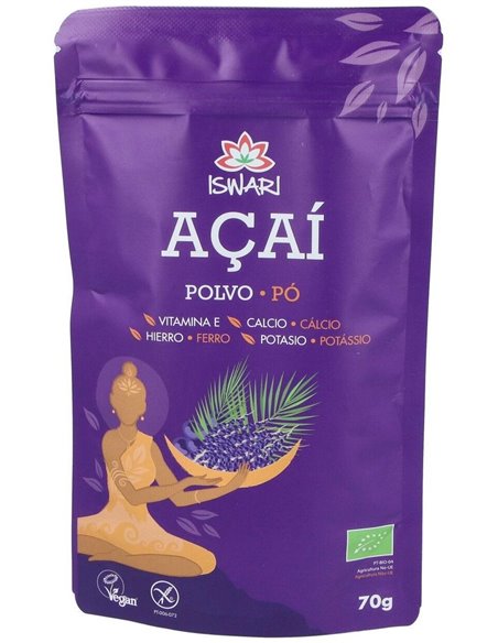 Açai Liofilizado Bio 70G  70G de Iswari