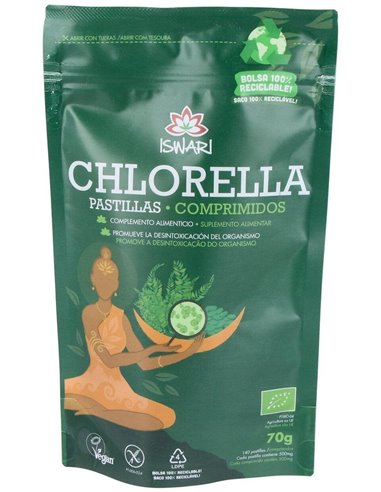 Clorela Comprimidos Bio 70G 70G de Iswari