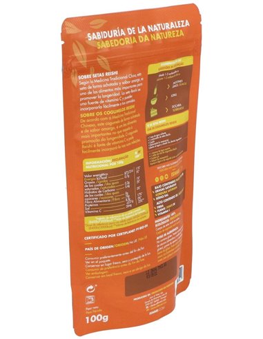 Setas Reishi Bio 100G  100G de Iswari