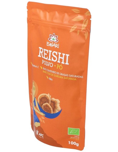 Setas Reishi Bio 100G  100G de Iswari