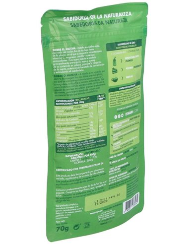 Matcha Bio 70 G de Iswari
