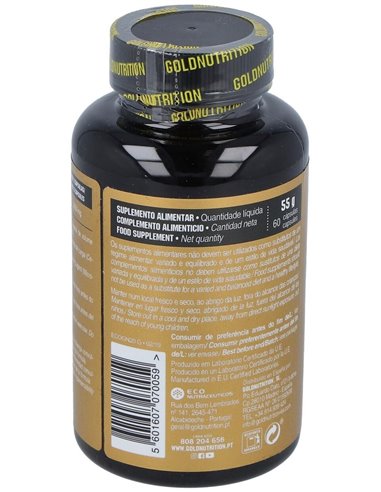 L-Carnitina 750Mg. 60Cap. de Gold Nutrition