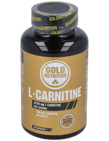 L-Carnitina 750Mg. 60Cap. de Gold Nutrition