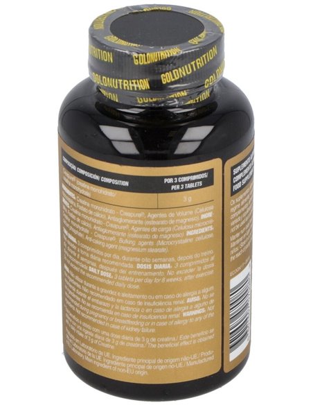 Creatina 1000Mg. 60Comp. de Gold Nutrition