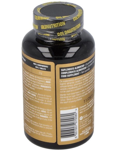 Creatina 1000Mg. 60Comp. de Gold Nutrition