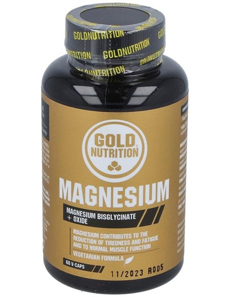 Magnesio 600Mg. 60Cap. de Gold Nutrition