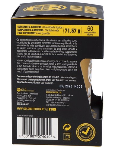 Multivitamin 60Comp. de Gold Nutrition