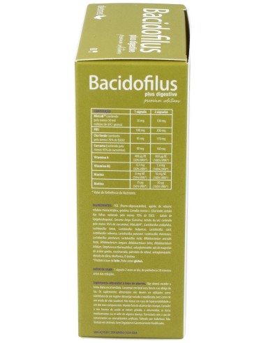 Bacidofilus Plus Digestive 60Cap. de Dietmed