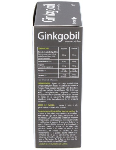 Ginkgobil 60Cap. de Dietmed