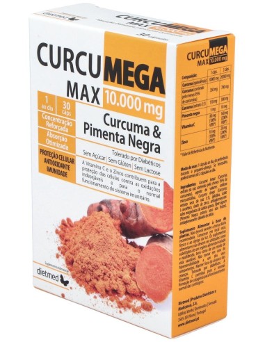 Curcumega Max 30Cap. de Dietmed